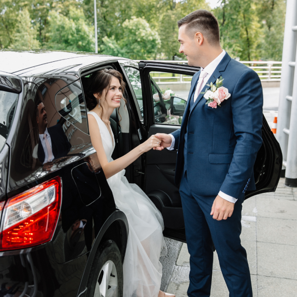 Airport Chauffeur Melbourne Wedding Image